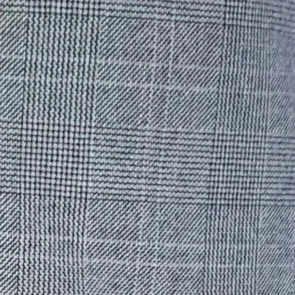 ❤️ Max Studio Grey Plaid Blazer Women's Size 2 Long  Sleeved - Picture 11 of 13